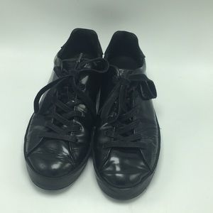 Rag & Bone RB1 Glossed Low Top Platform Size 7.5